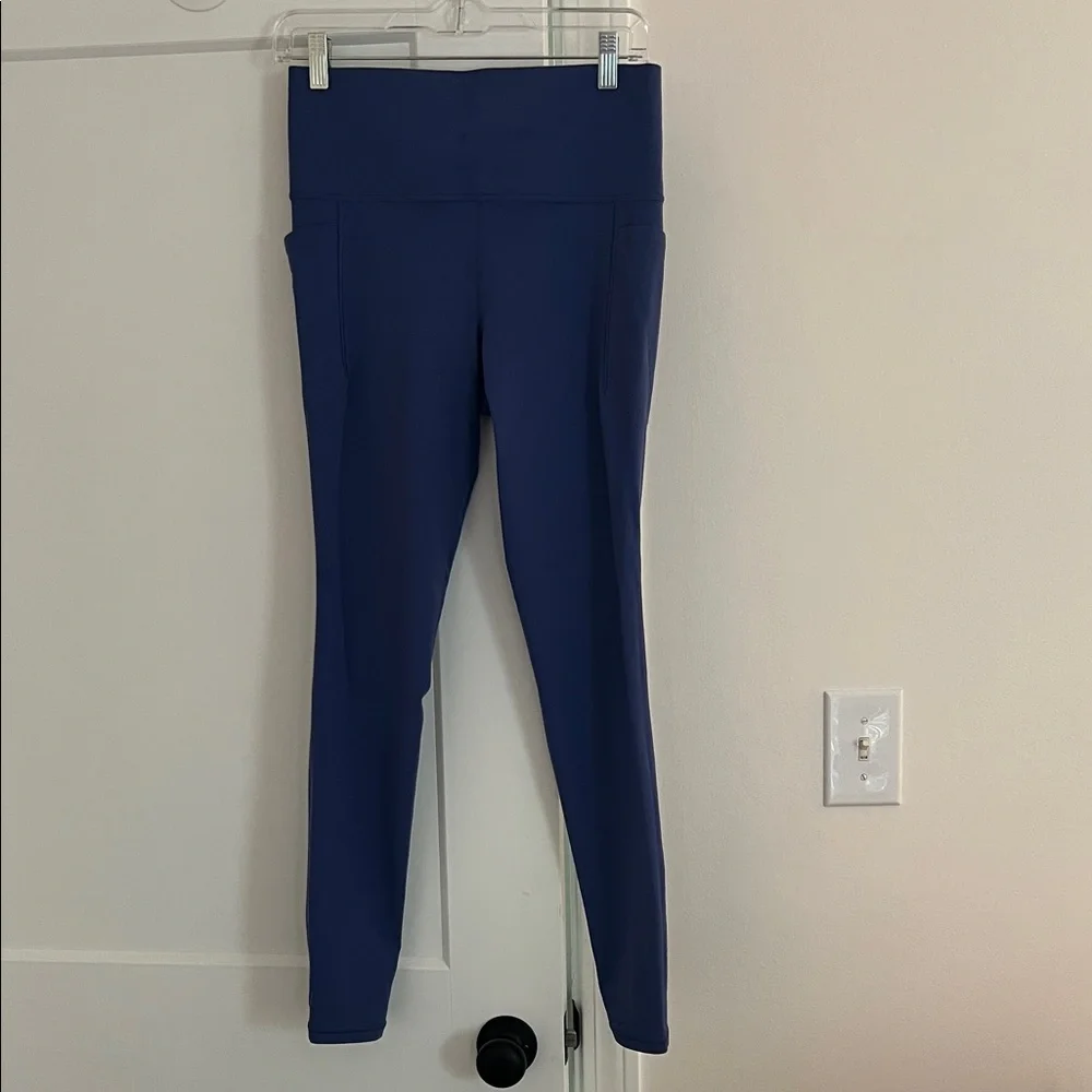 Women's Athleta Periwinkle Blue High-Waisted Leggings - Picture 1 of 3